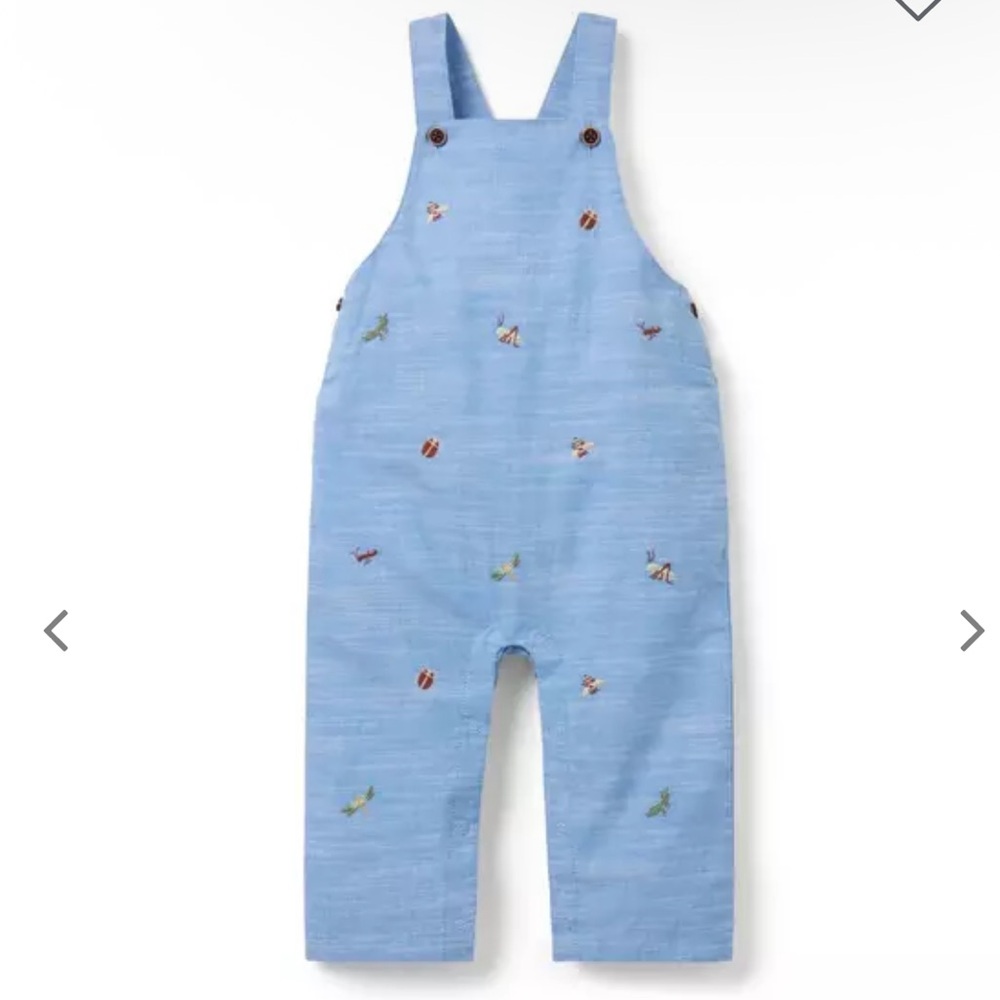 Janie and Jack Baby Bug Friends Overall